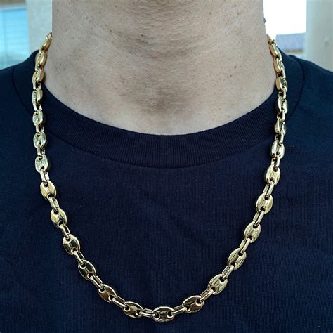 gucci link necklace womens|gucci link necklace men's.